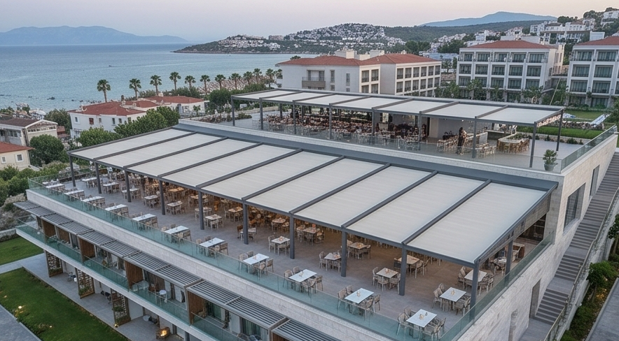 Alsancak Otomatik Pergola uygulaması detay 1