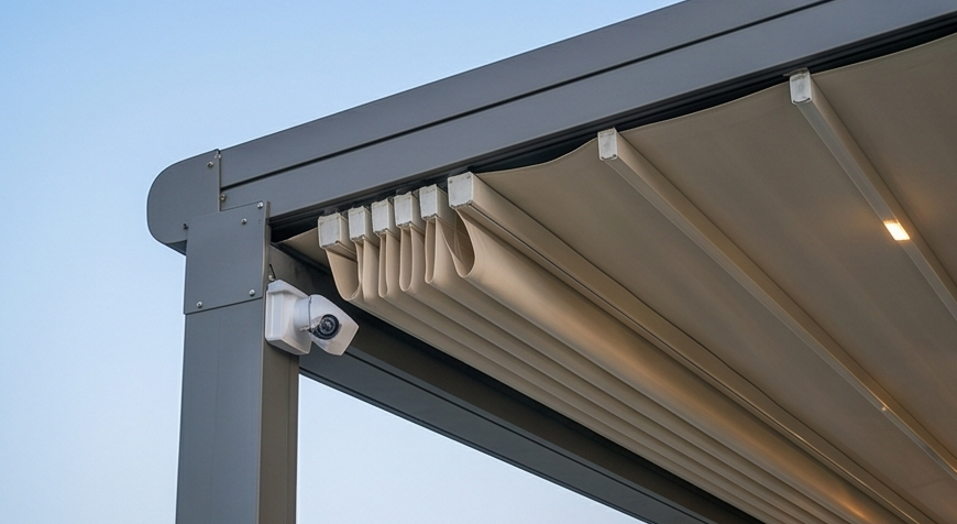 Şifne Pergola Sistemleri uygulaması detay 2