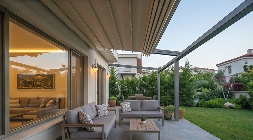 Şifne Pergola Sistemleri uygulaması detay 3